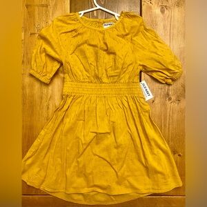 *NWT* Old Navy Dress Yellow Gold 5t